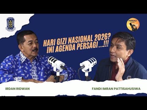 Hari Gizi Nasional 2026?? Ini Agenda PERSAGI Kabupaten Padang Pariaman!!! | PERSAGI Kabupaten Padang Pariaman PODCAST Eps. 16